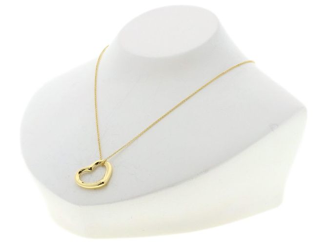 Collana Open Heart di Tiffany & Co. in oro giallo 18K - vista 4