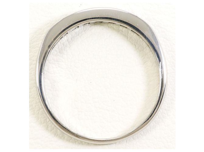 Autre Marque PT900 Platinring mit Diamant - Ansicht 2