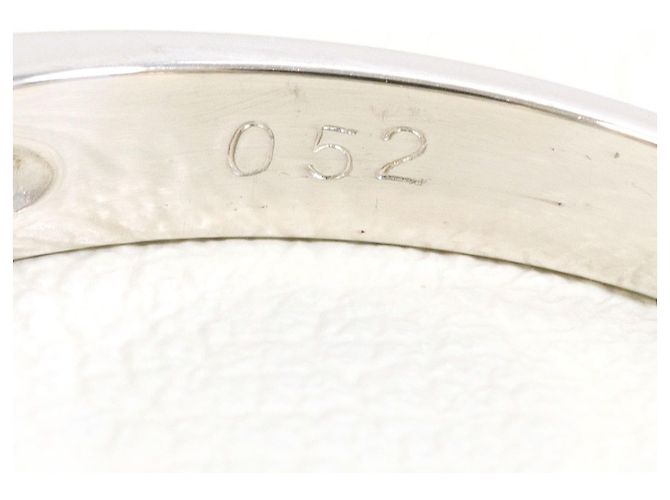 Autre Marque PT900 Platinring mit Diamant - Ansicht 5