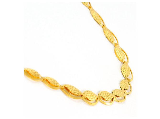 Autre Marque 24K Yellow Gold Necklace Golden - view 2