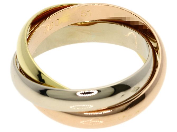Anello Trinity di Cartier in oro 18K - vista 3