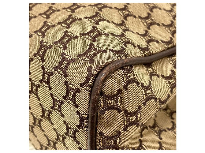 Céline Celine Handtasche aus Canvas mit Macadam-Muster Braun - Ansicht 20