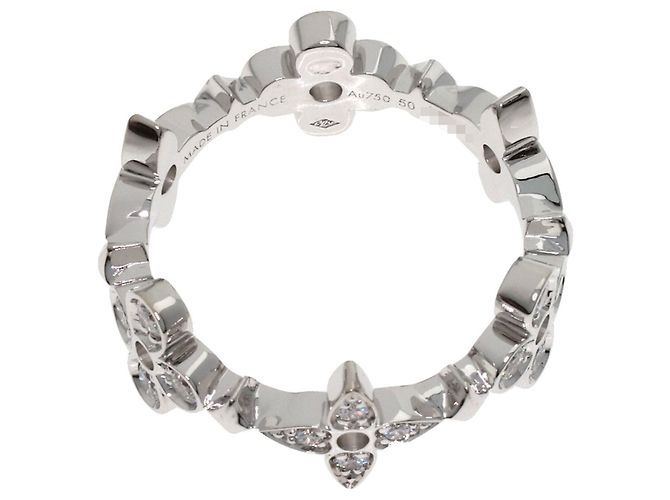 Louis Vuitton Fine Dentelle Diamantring in 18K Weißgold - Ansicht 4