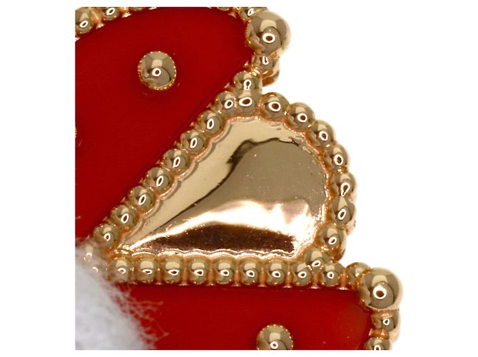 Van Cleef & Arpels Lucky Spring Open Wing Ladybug Halskette in 18K Roségold - Ansicht 5