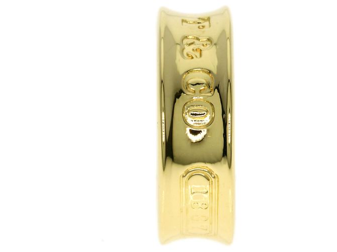 Anello Tiffany & Co. 1837 Narrow Band in oro giallo 18K - vista 3