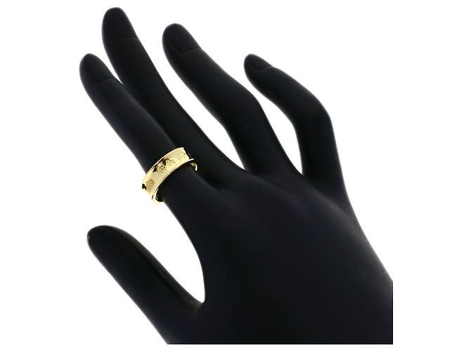 Anello Tiffany & Co. 1837 Narrow Band in oro giallo 18K - vista 5