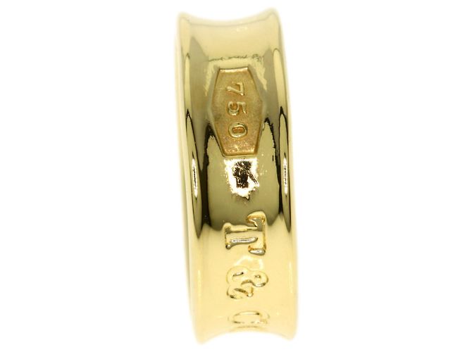 Anello Tiffany & Co. 1837 Narrow Band in oro giallo 18K - vista 6