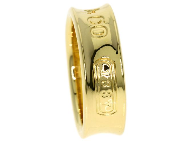 Anello Tiffany & Co. 1837 Narrow Band in oro giallo 18K - vista 7