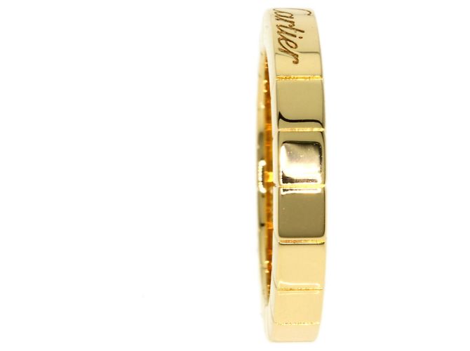 Anillo Cartier Lanieres #47 en oro amarillo de 18K - vista 3