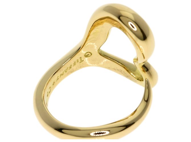 Anello Open Heart di Tiffany & Co. in oro giallo 18K - vista 10
