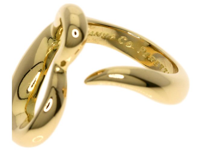 Anello Open Heart di Tiffany & Co. in oro giallo 18K - vista 4