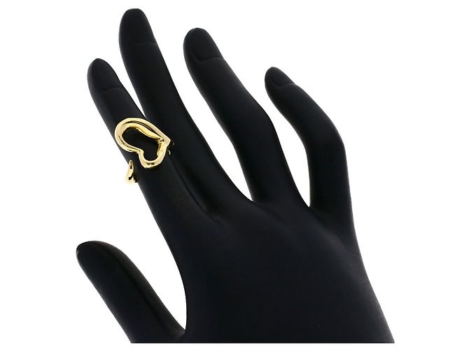 Anello Open Heart di Tiffany & Co. in oro giallo 18K - vista 7