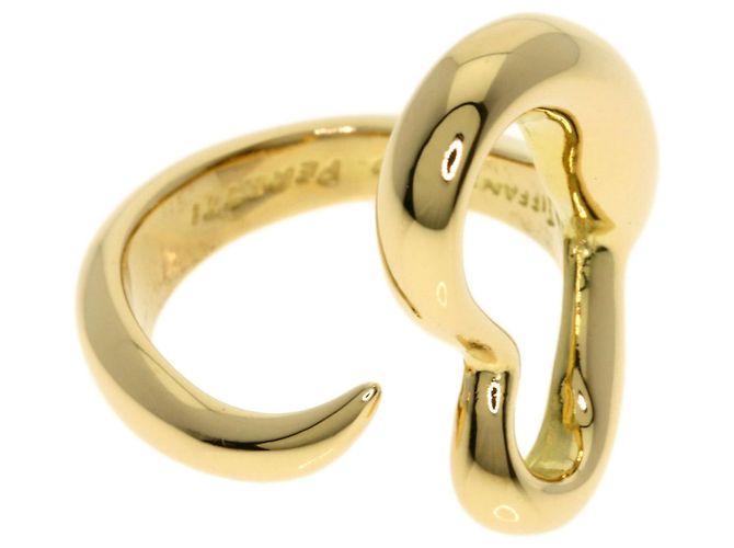 Anello Open Heart di Tiffany & Co. in oro giallo 18K - vista 8