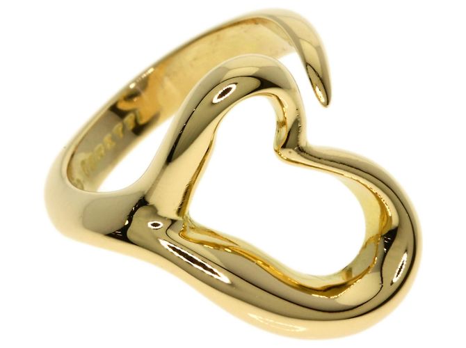 Anello Open Heart di Tiffany & Co. in oro giallo 18K - vista 9