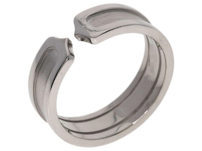 Cartier C2 Ring aus 18K Weißgold - Ansicht 2