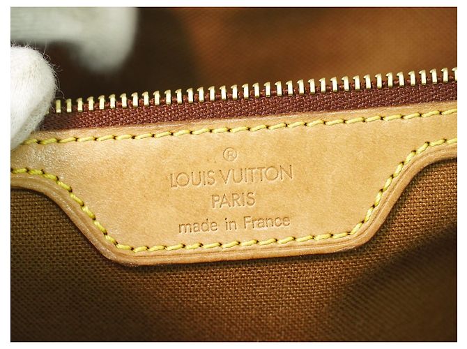 Borsa a tracolla Abbesses Louis Vuitton in tela Monogram Marrone - vista 5