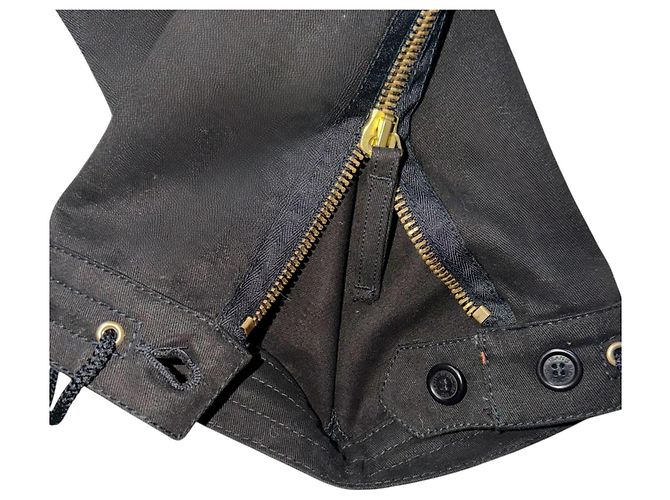 Pantaloni Cargo Jean Paul Gaultier AW2003 Nero - vista 10