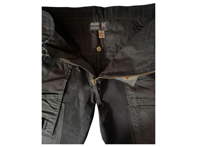 Pantaloni Cargo Jean Paul Gaultier AW2003 Nero - vista 7