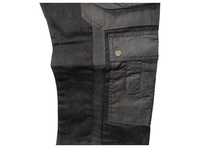 Pantaloni Cargo Jean Paul Gaultier AW2003 Nero - vista 9