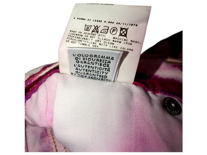 Dolce & Gabbana Falda Mini Estampado Cebra Rosa Blanco - vista 9