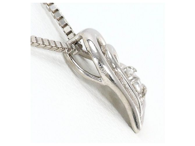 Autre Marque Collana in oro bianco 14K e diamanti D'oro - vista 2
