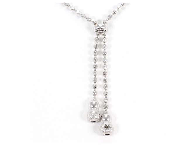 Autre Marque Collana in oro bianco 18K D'oro - vista 3