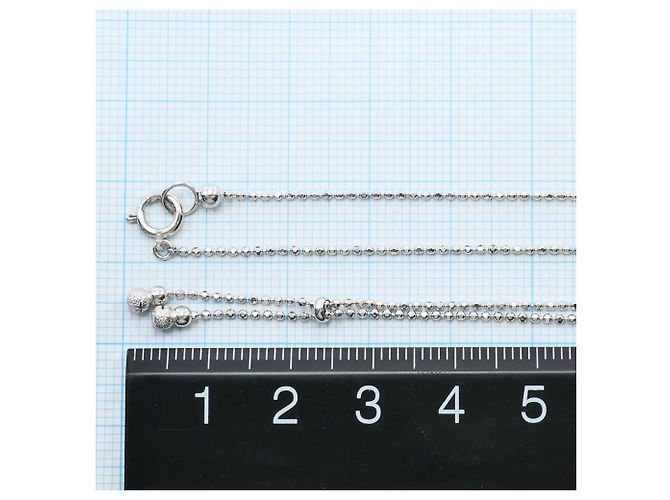 Autre Marque Collana in oro bianco 18K D'oro - vista 4