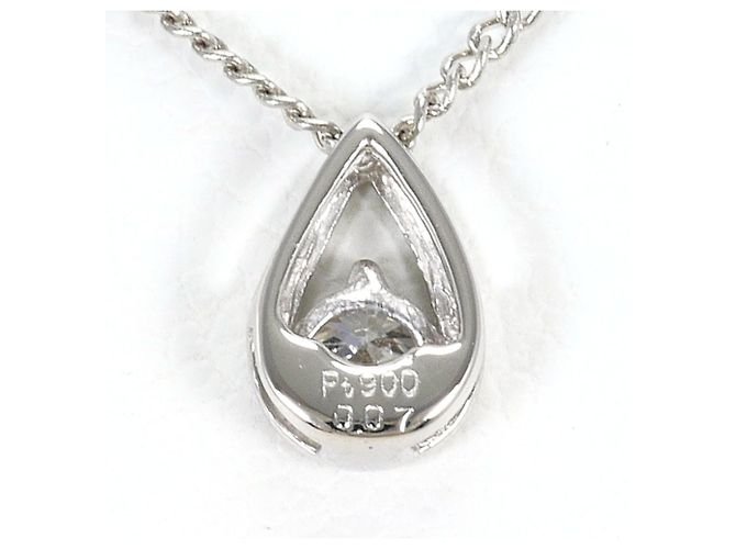 Autre Marque Collana in platino e diamanti - vista 3