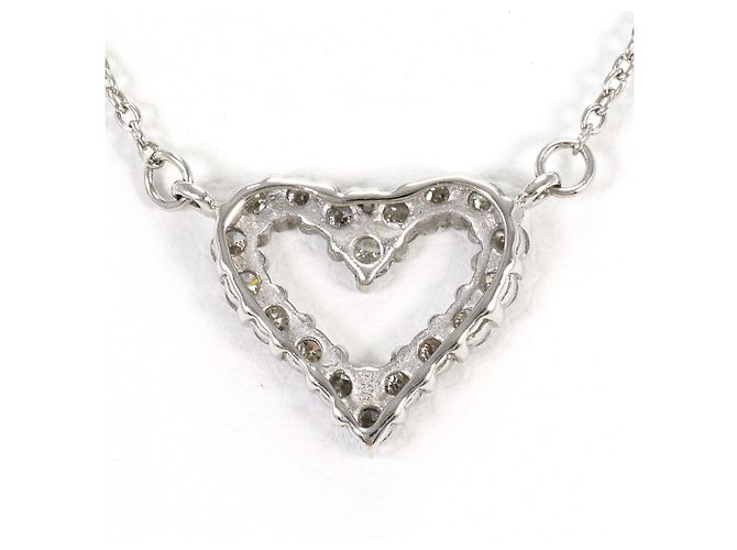 Autre Marque Collana in platino PT850 con diamante - vista 3