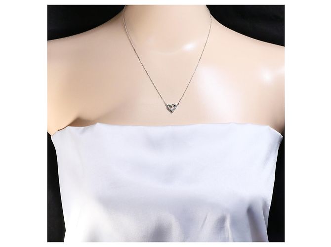 Autre Marque Collana in platino PT850 con diamante - vista 5