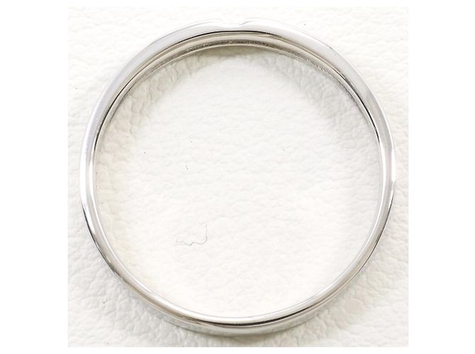 Autre Marque 14K Weißgold Ringband Golden - Ansicht 2