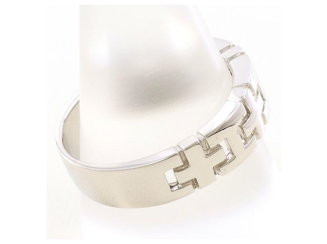 Autre Marque Anello a fascia in oro bianco 14K D'oro - vista 2