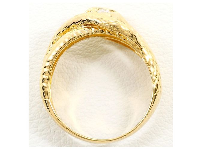 Autre Marque 18K Gelbgold Diamantring Golden - Ansicht 3
