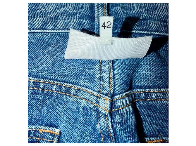 Maison Martin Margiela JEANS MAISON MARGIELA MM6 CON PANELES AL REVERSO Azul - vista 13