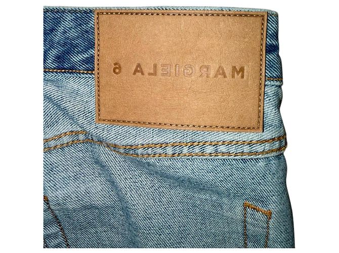 Maison Martin Margiela JEANS MAISON MARGIELA MM6 CON PANELES AL REVERSO Azul - vista 6