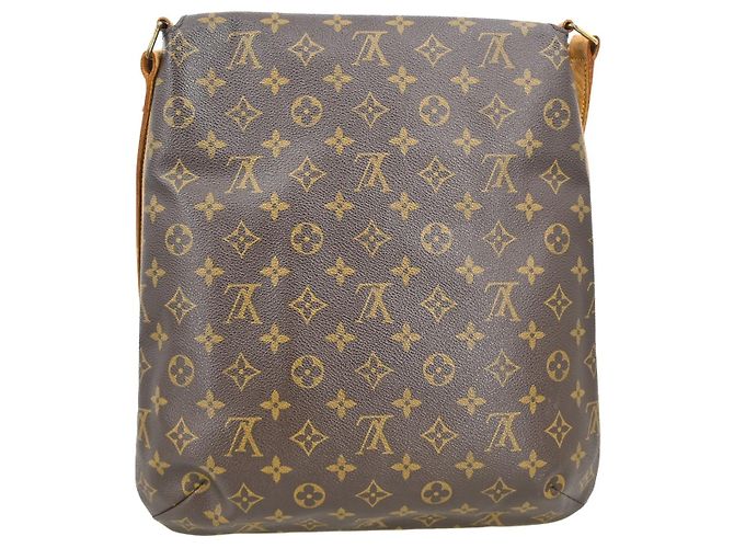 Borsa Musette Salsa Louis Vuitton in Canvas Monogram PM Marrone - vista 2