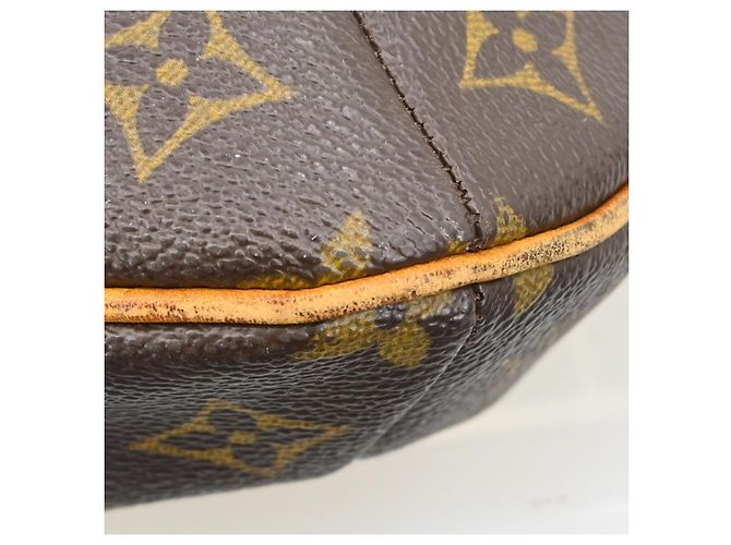 Borsa Musette Salsa Louis Vuitton in Canvas Monogram PM Marrone - vista 6