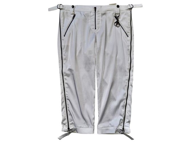 SET VINTAGE BIKER VERSACE JEANS COUTURE Bianco Blu Giallo - vista 12