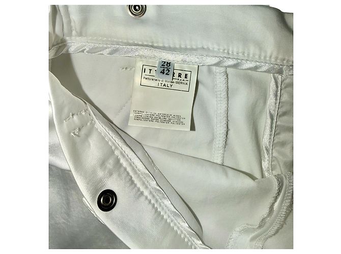 SET VINTAGE BIKER VERSACE JEANS COUTURE Bianco Blu Giallo - vista 15