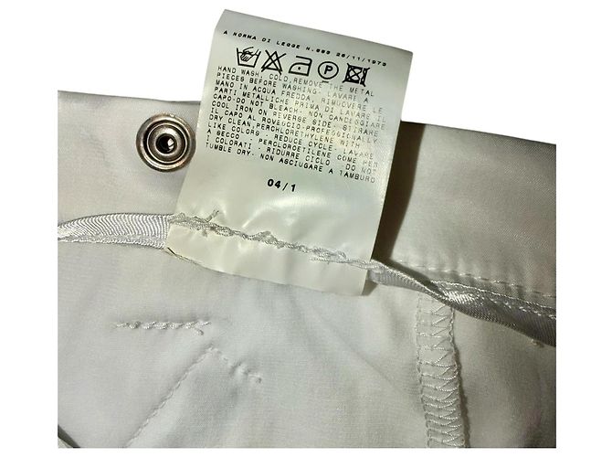 SET VINTAGE BIKER VERSACE JEANS COUTURE Bianco Blu Giallo - vista 16