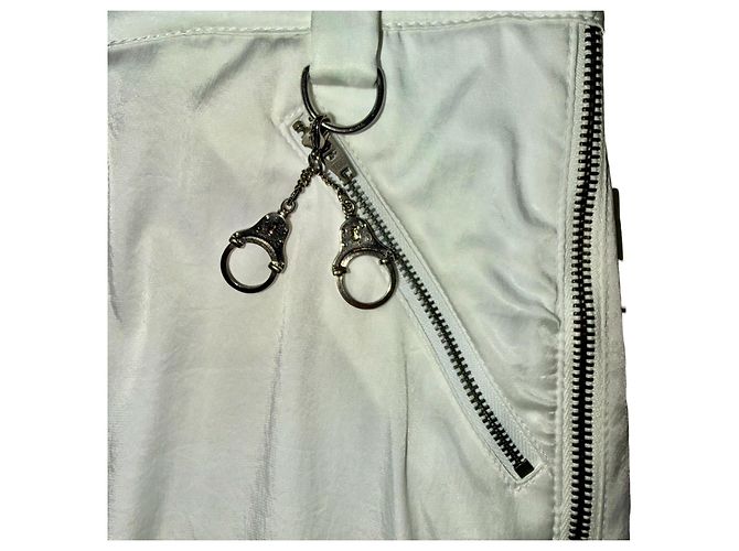 SET VINTAGE BIKER VERSACE JEANS COUTURE Bianco Blu Giallo - vista 17