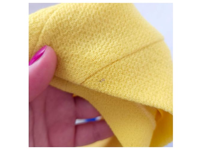 Moschino Cheap And Chic Mini gonna gialla Moschino vintage 2000s in stile mod Giallo - vista 5