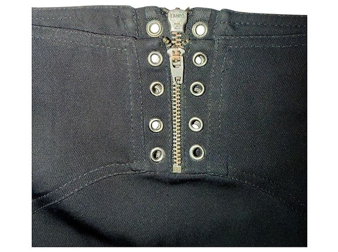 Versace Jeans Couture MINIGONNA VINTAGE VERSACE Nero - vista 3
