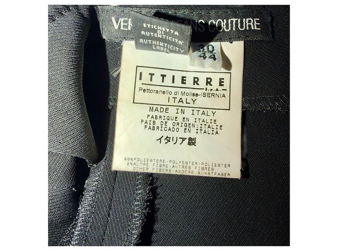 Versace Jeans Couture MINIGONNA VINTAGE VERSACE Nero - vista 5