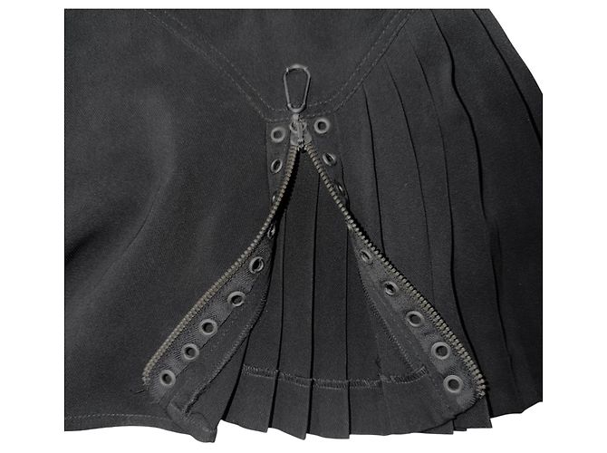 Versace Jeans Couture MINIGONNA VINTAGE VERSACE Nero - vista 7