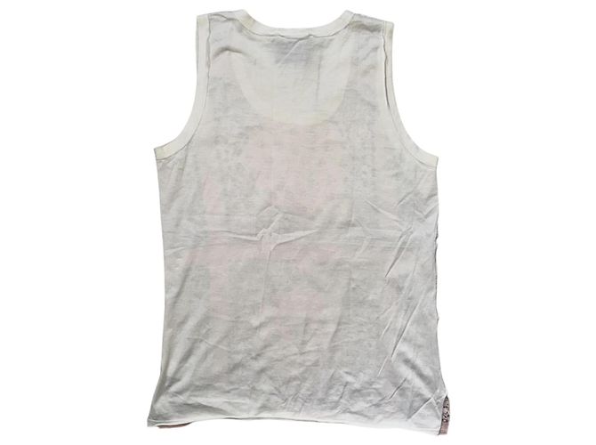 TOP CON ESTAMPADO BANDANA DOLCE & GABBANA Rosa Blanco - vista 2