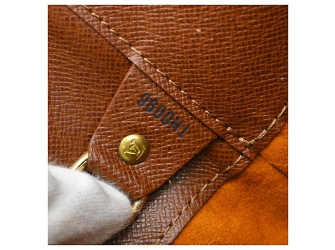 Borsa Musette Salsa Louis Vuitton in Canvas Monogram GM Marrone - vista 5