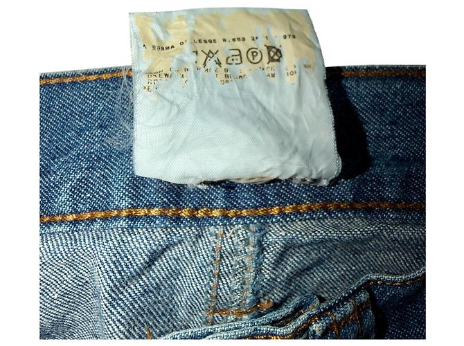DOLCE & GABBANA VINTAGE PATCHWORK JEANS Blue - view 7