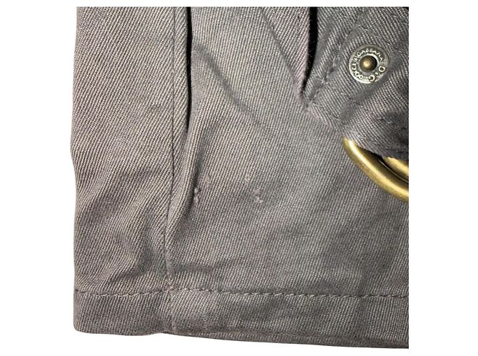 D&G DOLCE & GABBANA  VINTAGE CARGO MULTI POCKET PANTS Brown Grey - view 14