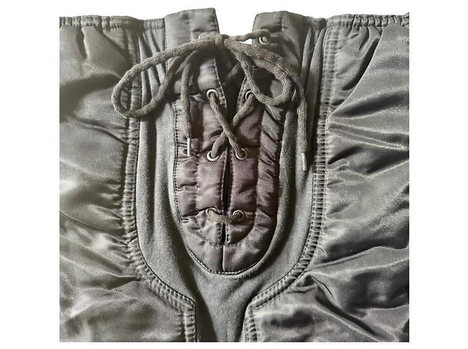 VINTAGE GESTEPPTER ROCK JEAN PAUL GAULTIER Schwarz - Ansicht 4